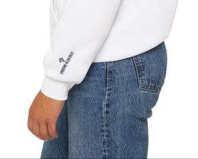 Master Mason Blue Lodge Hoodie - Wisdom Front & Sleeves Embroidery - Bricks Masons