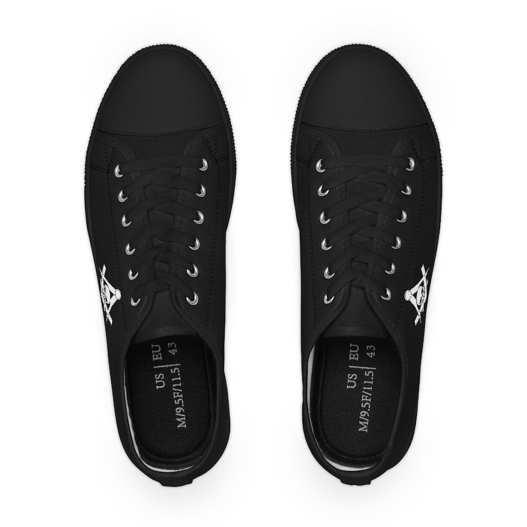 Widows Sons Sneaker - Low Top Black & White