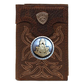 Past Master Blue Lodge Wallet - Digital Camo Long
