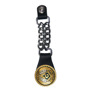 Master Mason Blue Lodge Vest Extender - Proud Mason Double Curb Chain