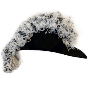 Line Officer Knights Templar Illinois Regulation Chapeau - White & Black Blend Plumes