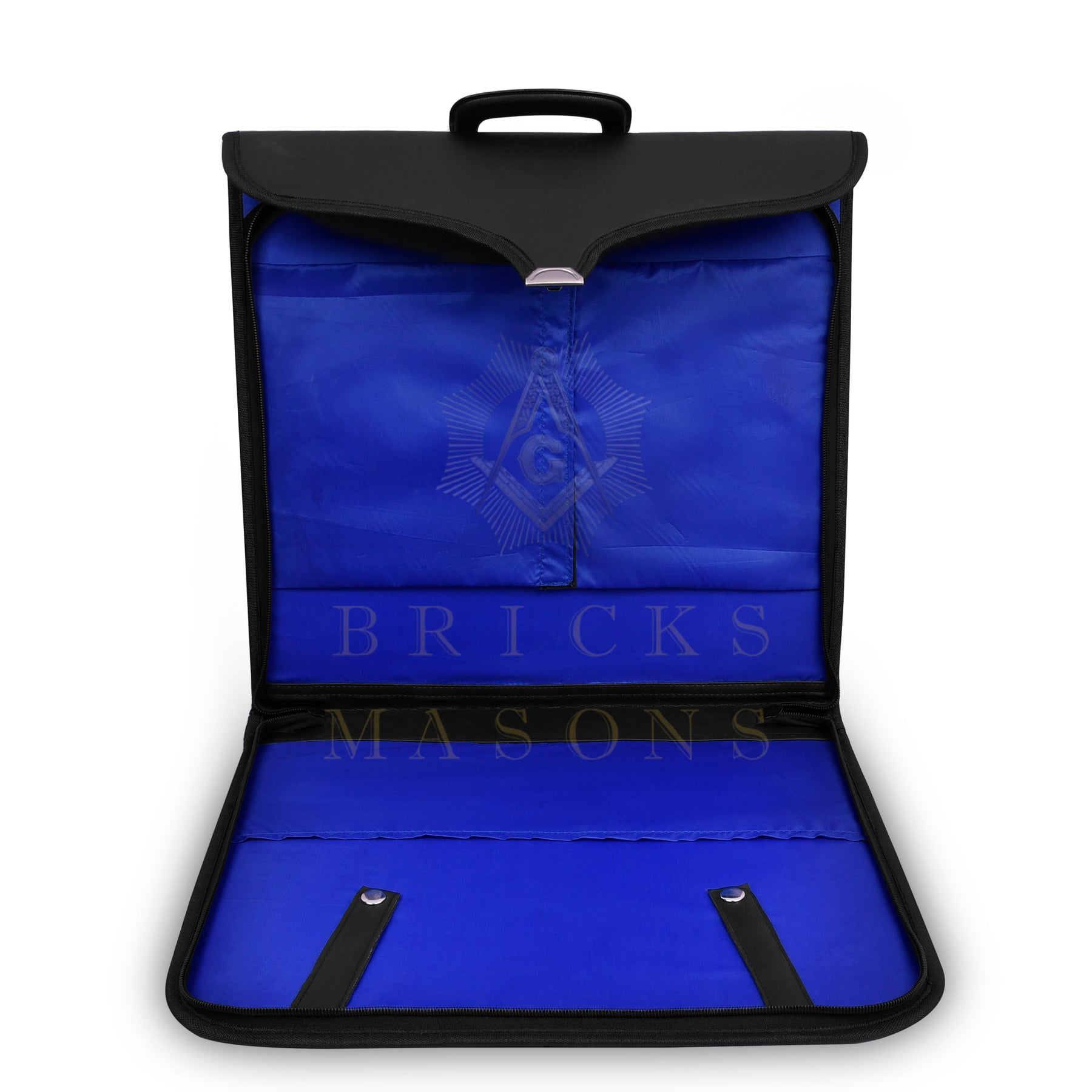 Past Sovereign Master Allied Masonic Degrees Apron Case - Black Imitation Leather MM, WM, Provincial