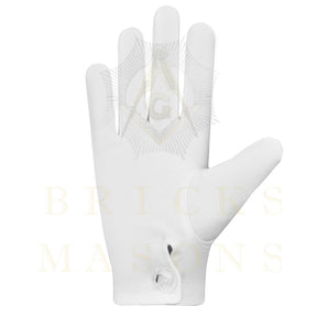 DOI Gloves - White Cotton