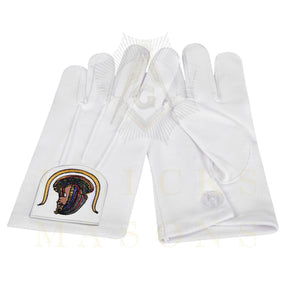 DOI Gloves - White Cotton