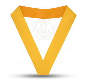 Universal Sash - Yellow Ribbon