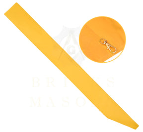 Universal Sash - Yellow Ribbon