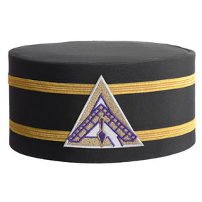 Royal & Select Masters Council Crown Cap - White Patch & Double Braid