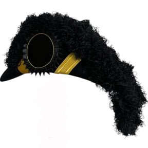 Grand Commander Knights Templar Chapeau - All Black Plumes