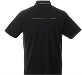 Master Mason Blue Lodge Polo Shirt - Black Debossed