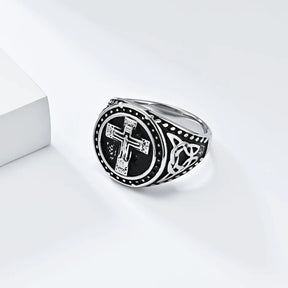 Knights Templar Commandery Ring - 18mm Stainless Steel