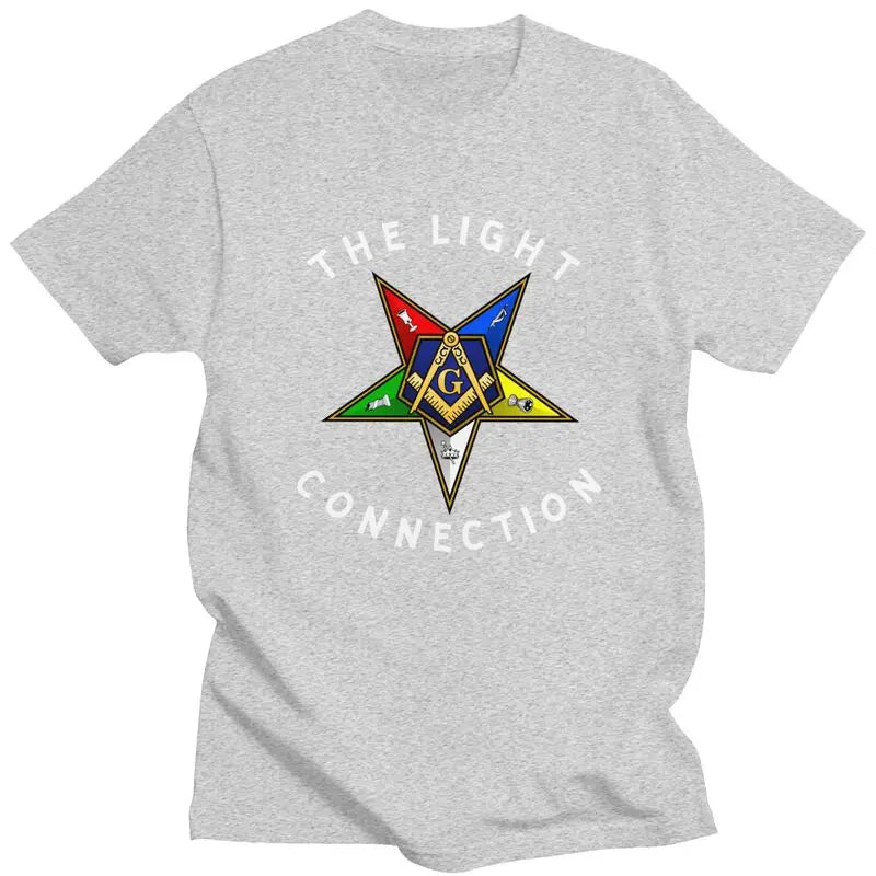 Worthy Patron OES T-Shirt - Men’s Short Sleeve Cotton Various Colors - Bricks Masons