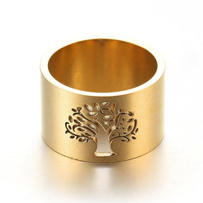 Ancient Israel Ring - Copper Tree of Life - Bricks Masons
