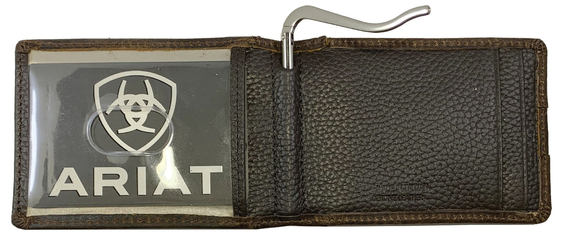 Widows Sons Wallet - Ariat Shield Brown Pop Up Card Case