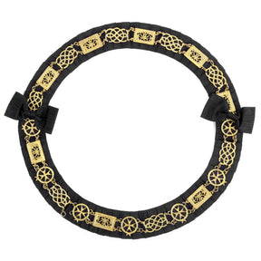 Grand Officers Malta Regulation Chain Collar - Gold Plated - Bricks Masons