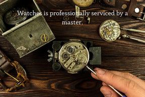 Master Mason Blue Lodge Wristwatch -  Silver Skeleton Dial Intricate Detailing