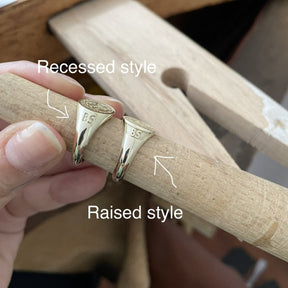 Master Mason Blue Lodge Ring - 10K to 18K Gold Various Sizes - Bricks Masons