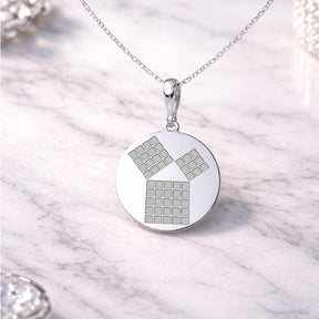Masonic Necklace - The 47th Problem of Euclid Various Sizes - Bricks Masons