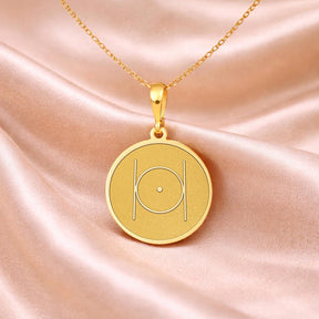 Masonic Necklace - The Point Within a Circle - Bricks Masons
