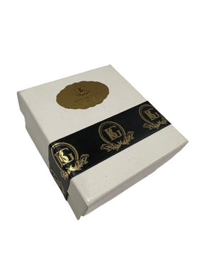 Master Mason Blue Lodge Cufflinks - 24k Gold Clad Luxury Wooden Gift Case - Bricks Masons