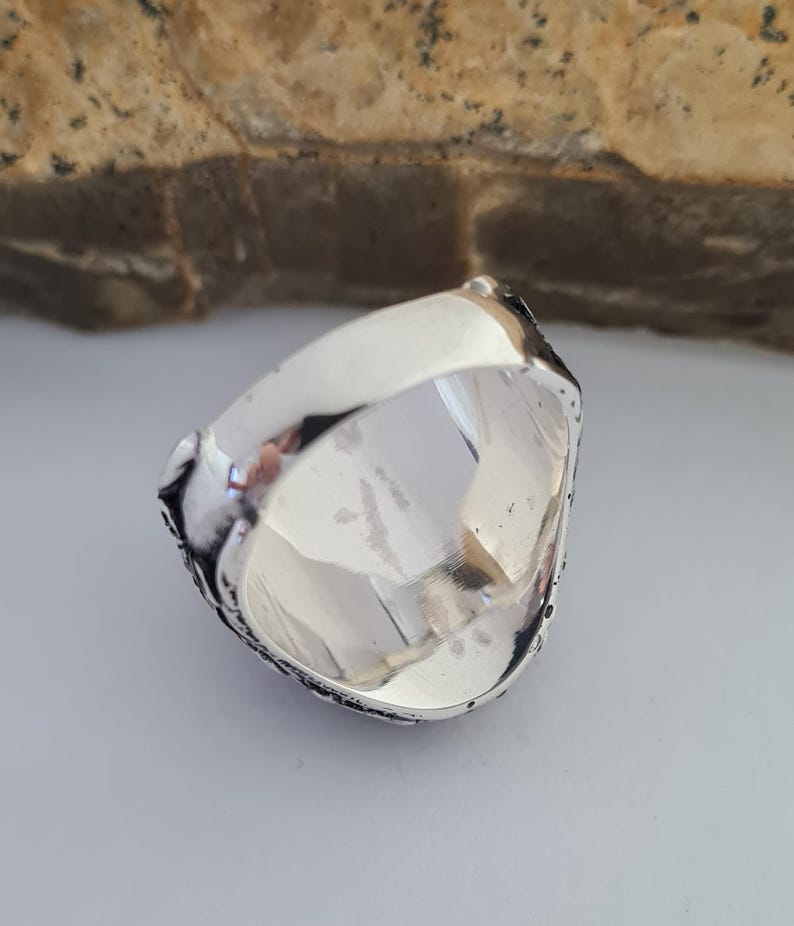 Master Mason Blue Lodge Ring - Sterling Silver Masonic Ring - Bricks Masons