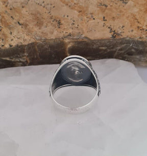 Master Mason Blue Lodge Ring - Sterling Silver Celtic Knotwork - Bricks Masons