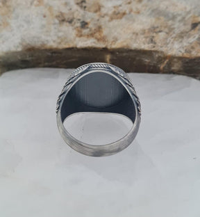 Master Mason Blue Lodge Ring - Square and Compass - Bricks Masons