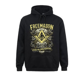 Master Mason Blue Lodge Hoodie - "So Mote It Be" SMIB Square & Compass G