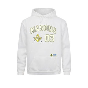 Master Mason Blue Lodge Hoodie - Sports Jersey 03 Square and Compass G