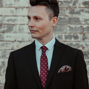 Masonic Necktie - Forget Me Not