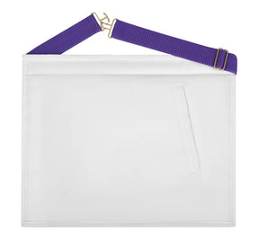 Past Master Blue Lodge Apron - Great Seal Of The State Of Oklahoma - Bricks Masons