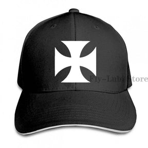 Knights Templar Baseball Cap - Cross adjustable Baseball Adjustable Cap - Bricks Masons