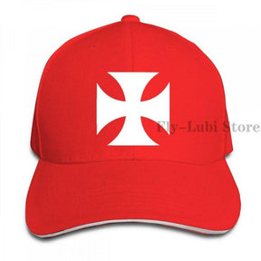 Knights Templar Baseball Cap - Cross adjustable Baseball Adjustable Cap - Bricks Masons