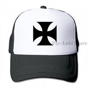 Knights Templar Baseball Cap - Cross adjustable Baseball Adjustable Cap - Bricks Masons