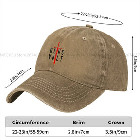 Knights Templar Baseball Cap - DEUS VUL Various Colors