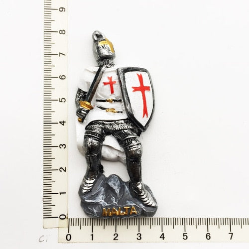 Knights Templar / Order Of Malta / Commandery Refrigerator Magnet - Various Colors - Bricks Masons