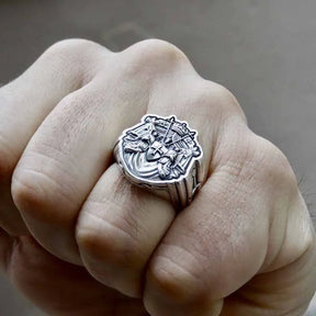 Knights Templar Ring - 16L Stainless Steel