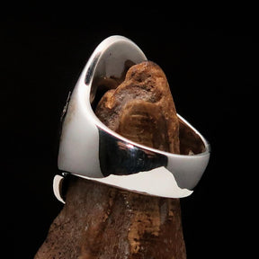 Knights Templar Ring - Antiqued Sterling Silver Cross