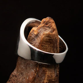 Knights Templar Ring - Knight Fleur De Lis Sterling Silver