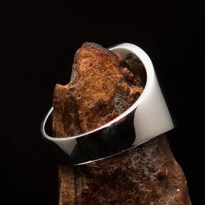 Knights Templar Ring - Knight Fleur De Lis Sterling Silver