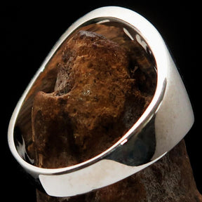 Knights Templar Ring - Sterling Silver Sigillum MilItum XPISTI