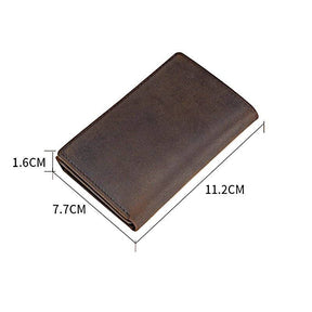Knights Templar Wallet - Genuine leather - Bricks Masons