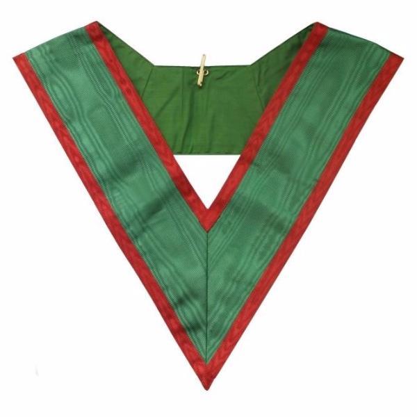 29th Degree Scottish Rite Collar - Green Satin