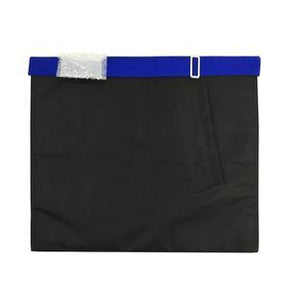 Master Mason Blue Lodge Apron - White & Navy Blue Various Materials - Bricks Masons