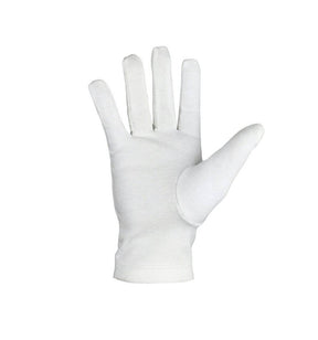 Master Mason Blue Lodge Gloves - Cotton With Yellow & Blue Square & Compass G - Bricks Masons