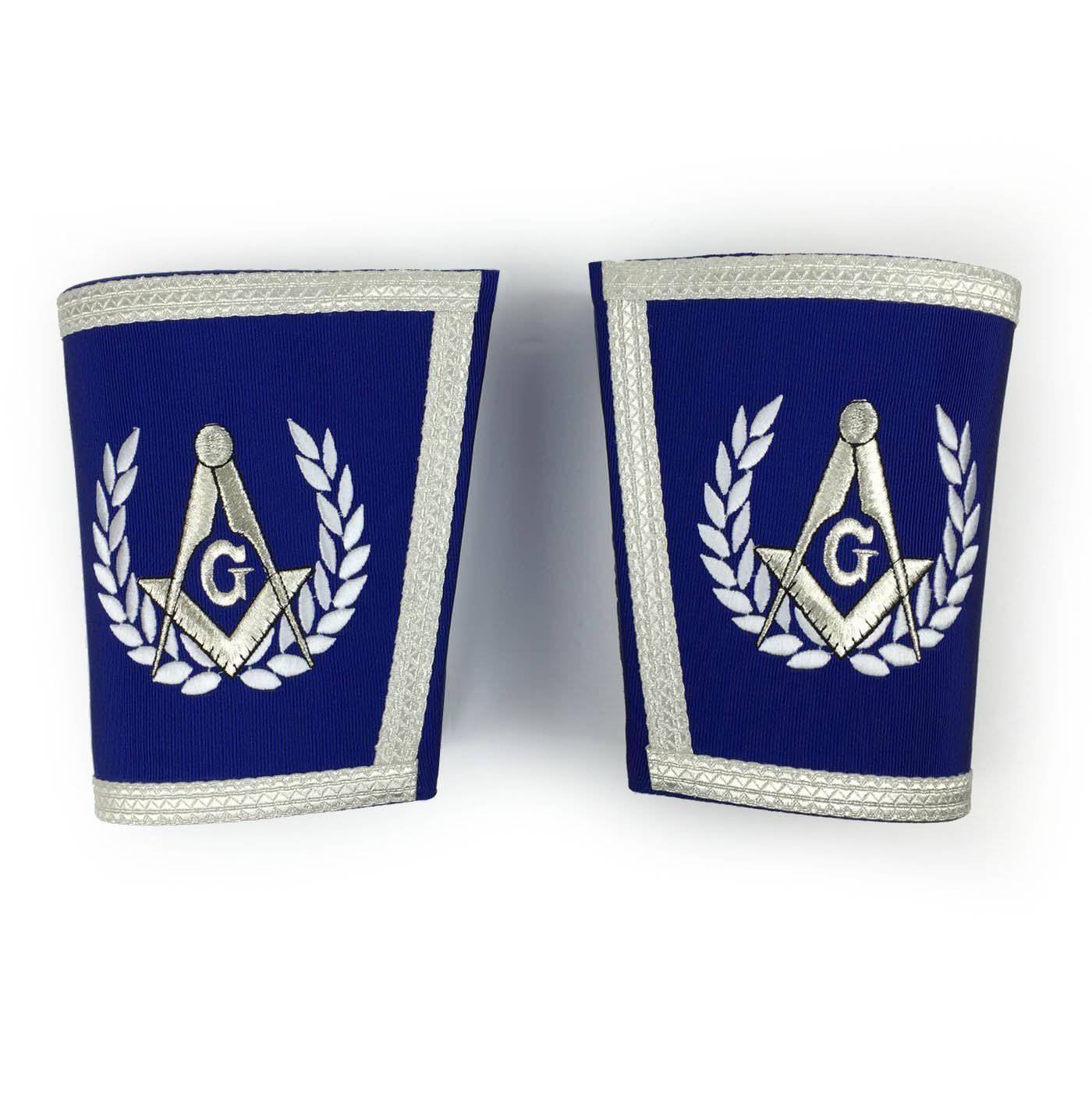 Master Mason Blue Lodge Regalia Set - Royal Blue & Silver - Bricks Masons