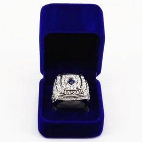 Master Mason Blue Lodge Ring - Blue - Bricks Masons