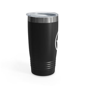 Master Mason Blue Lodge Ringneck Tumbler - 20oz Square & Compass G - Bricks Masons