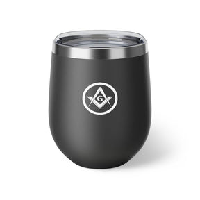 Master Mason Blue Lodge Vacuum Cup - Square & Compass G Various Colors - Bricks Masons