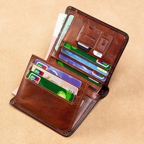 Master Mason Blue Lodge Wallet - GENUINE LEATHER Antique Proud To Be A Mason Battle Ground Lodge 313 - Bricks Masons