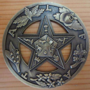OES Car Emblem - FATAL 3D Medallion - Bricks Masons